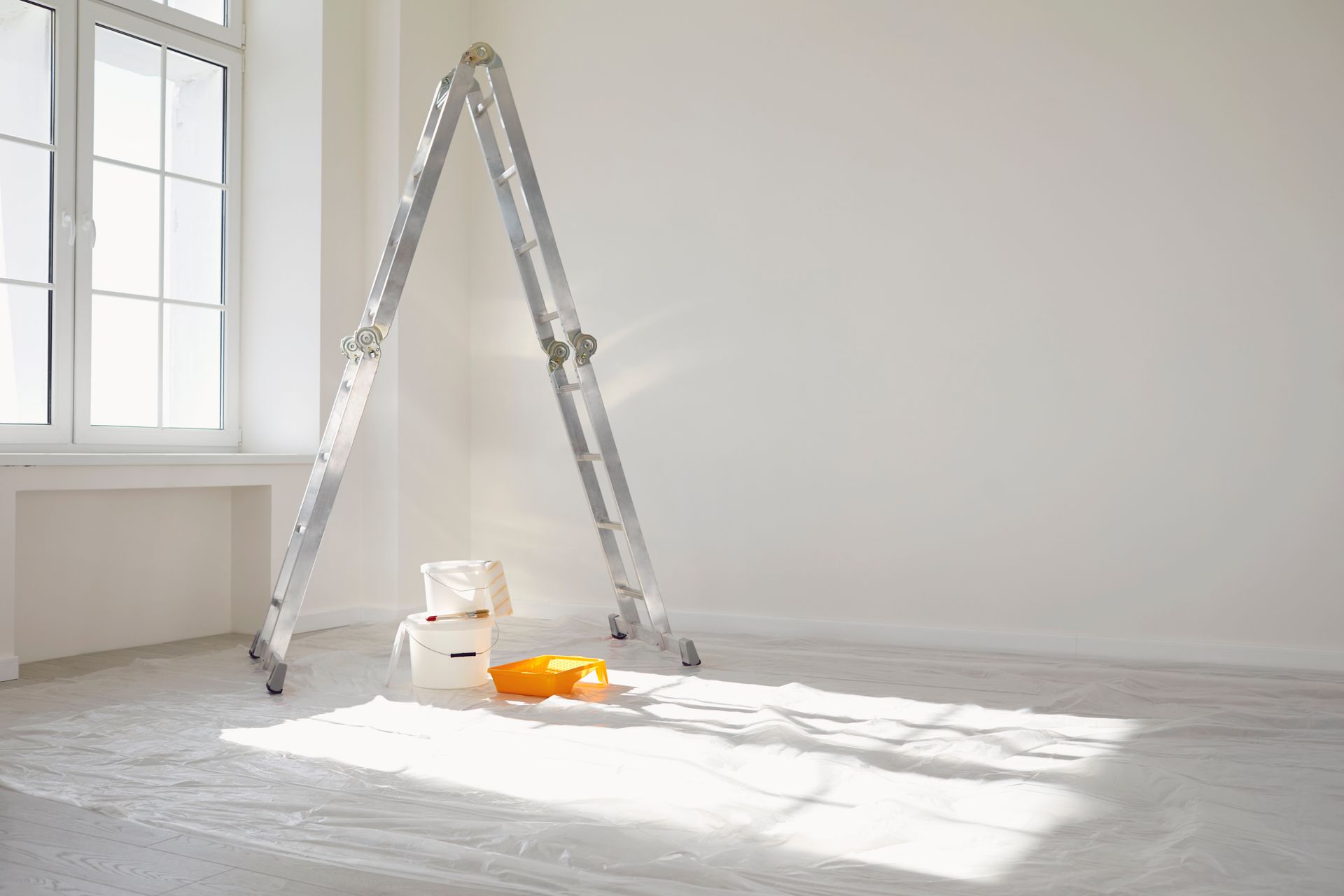 Painting a small room to get a larger feel