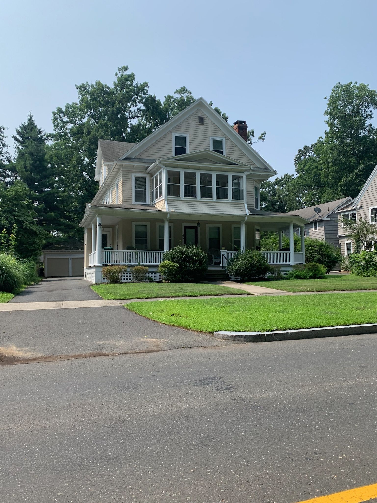 Residential exterior painting project in Westfield, MA by Pioneer Painters