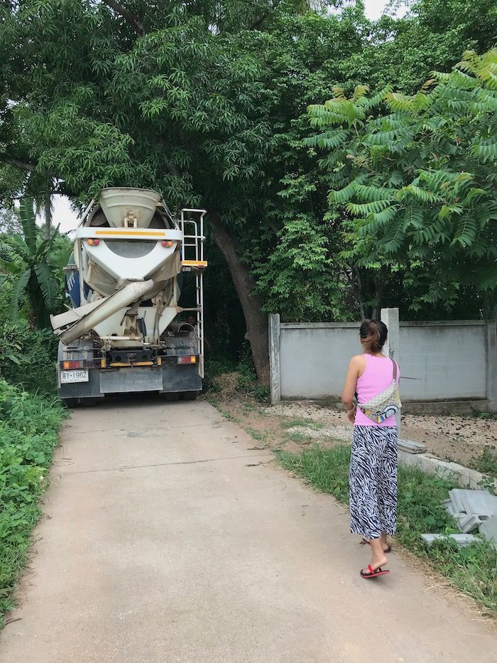 Betonlieferung in Thailand