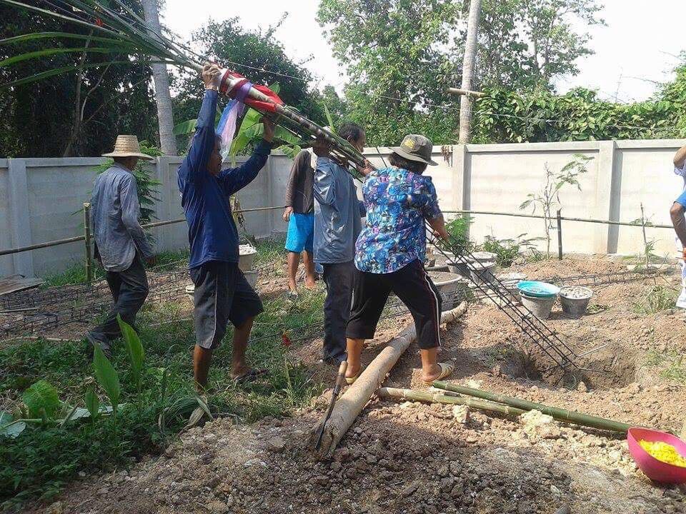 Richtfest in Thailand