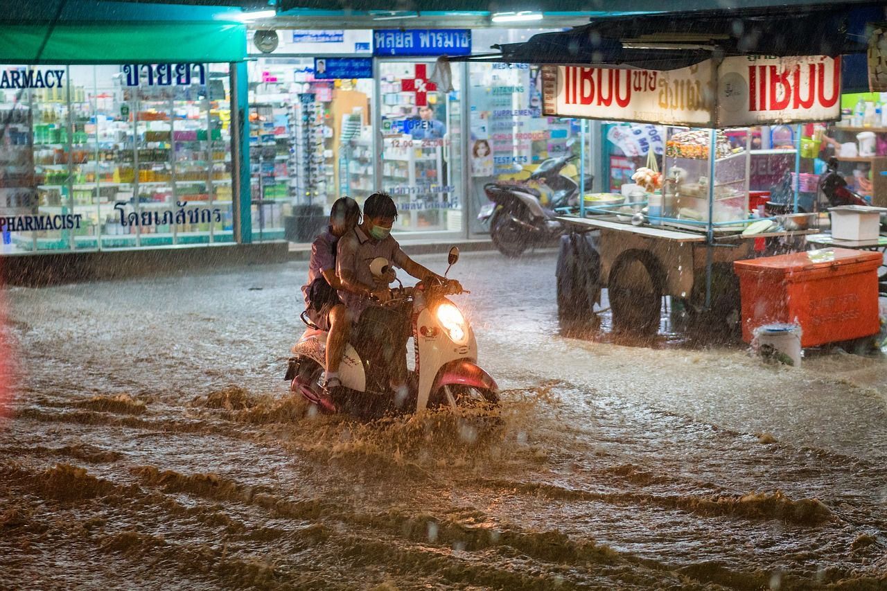 Regenzeit Thailand