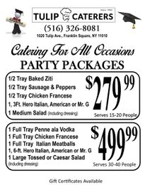 graduation package flyer
