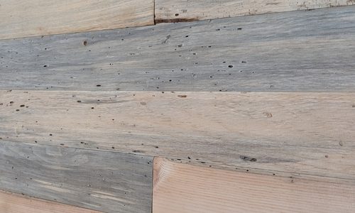 Blue stain pine siding.
