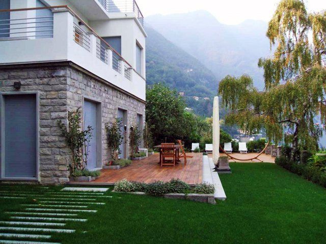 villa con giardino e amaca