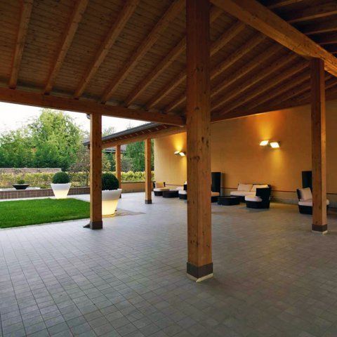 giardino con portici