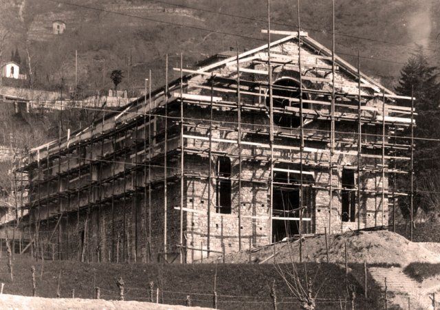 lavori edili facciata chiesa