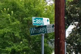 DUI Traffice — Street Sign in Aiken, SC