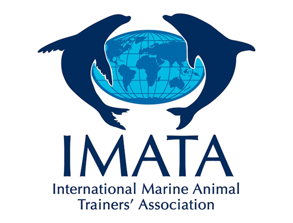 A logo for the international marine animal trainers association