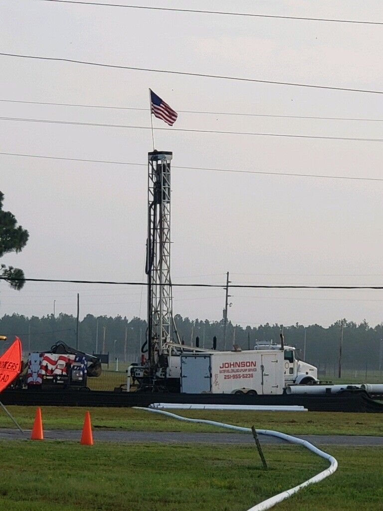 White Truck — Baldwin County, AL — Johnson Water Well Drilling