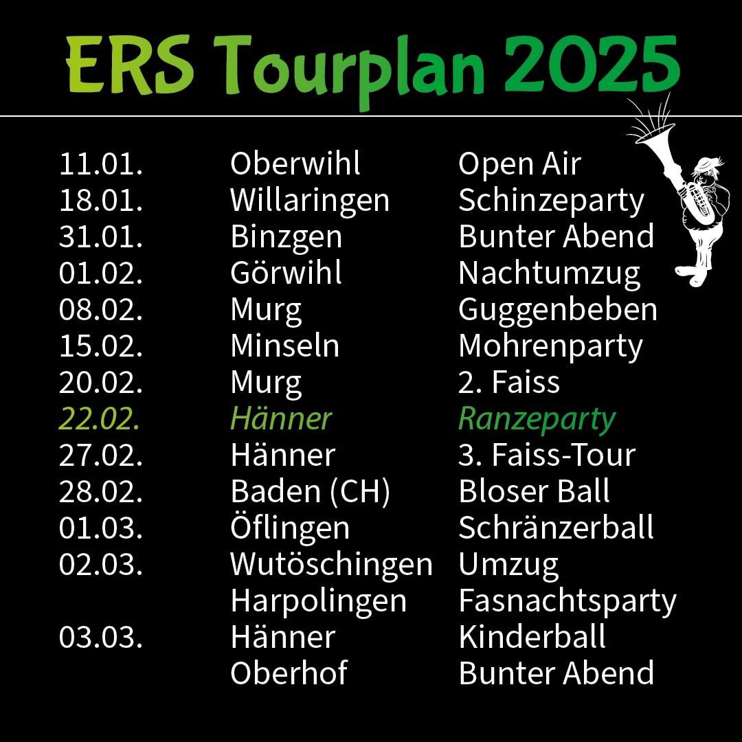 ERS Tourplan 2025