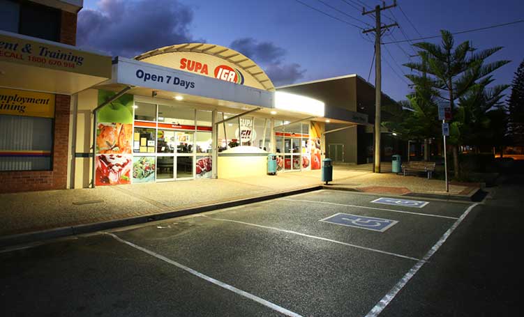 IGA Store — Arc Attack Fabrication in Woolgoolga, NSW