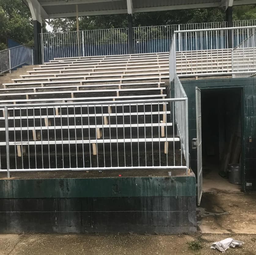 Sporting Area Seating — Arc Attack Fabrication in Woolgoolga, NSW