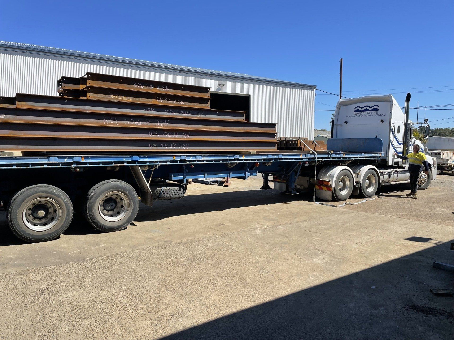 Steel Beam Supply in Coffs Harbour supplied by Arc Attack Fabrication