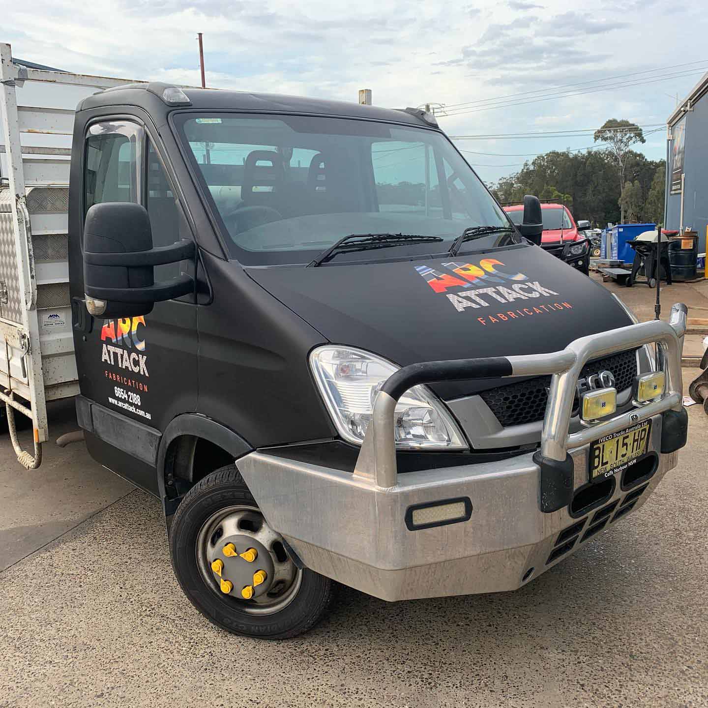 Arc Attack Service Vehicle — Arc Attack Fabrication in Woolgoolga, NSW
