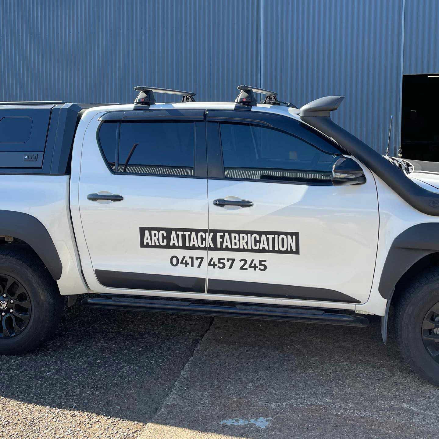 Arc Attack Fabrication Work Vehicle