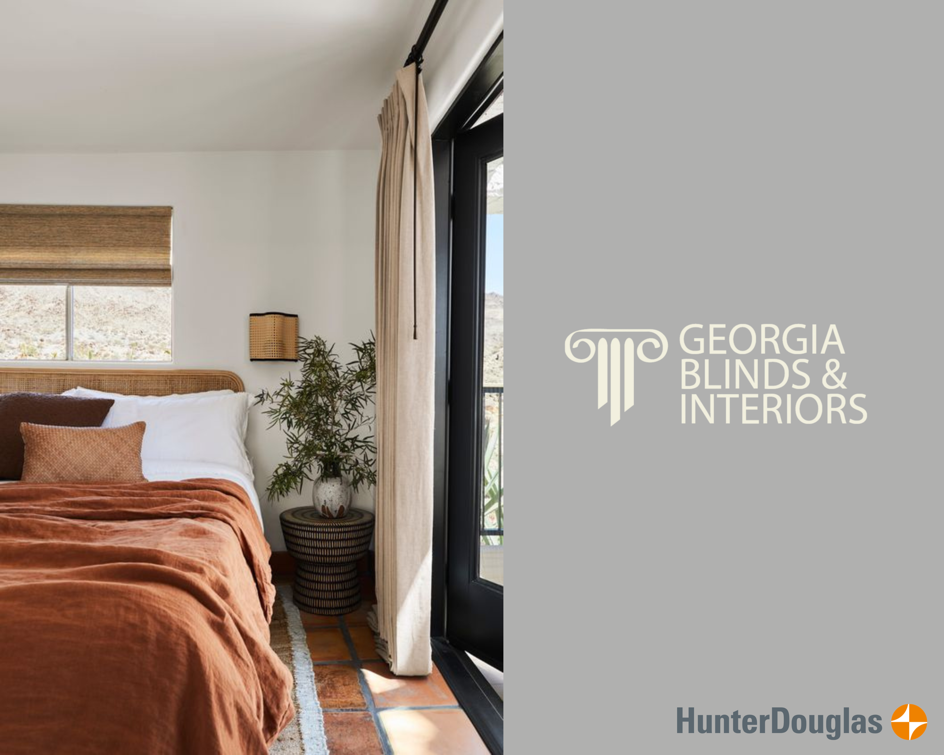 Hunter Douglas Alustra® Woven Textures® Roller Shades near Atlanta, Georgia (GA)