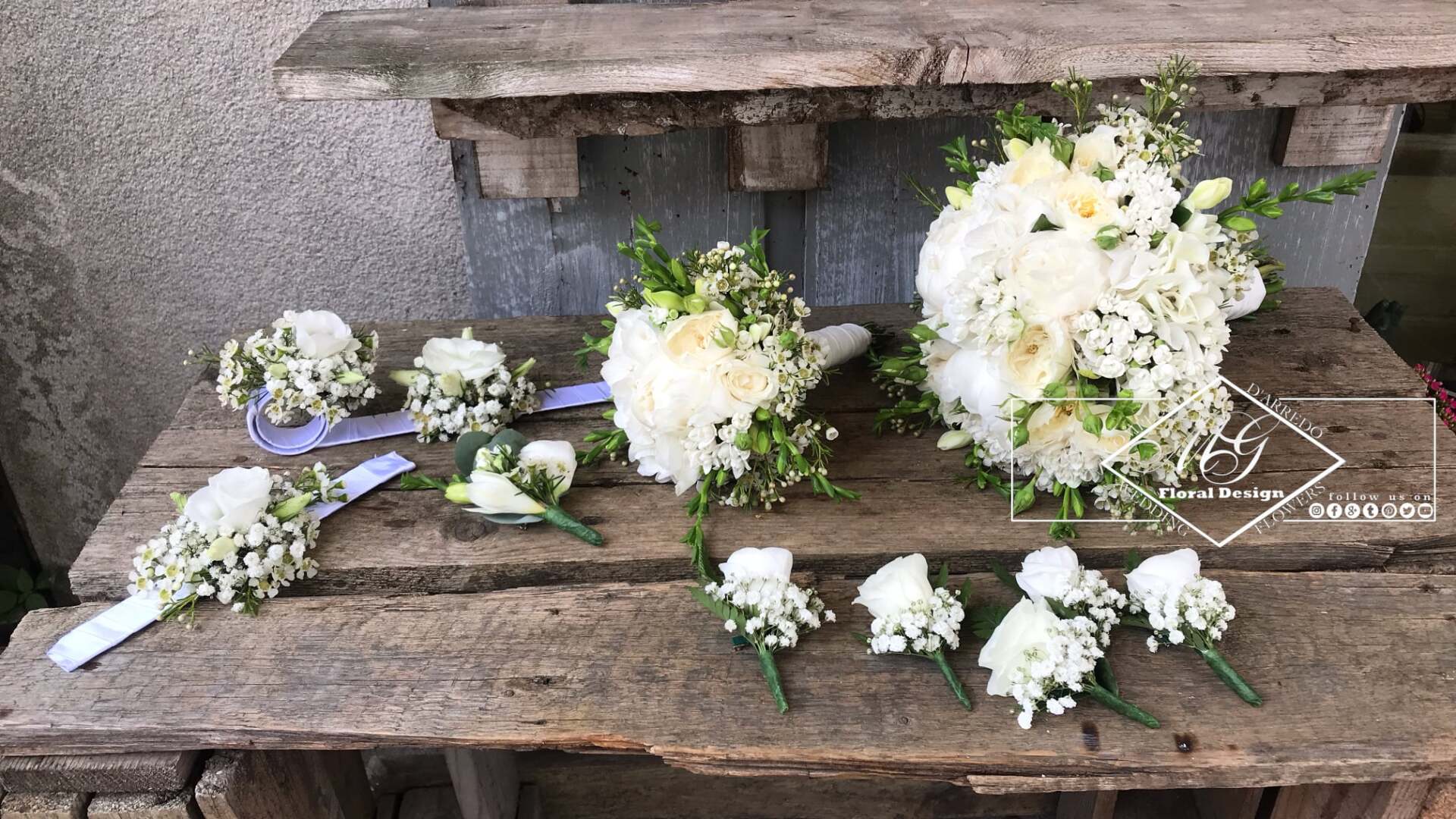 Bouquet di fiori bianchi