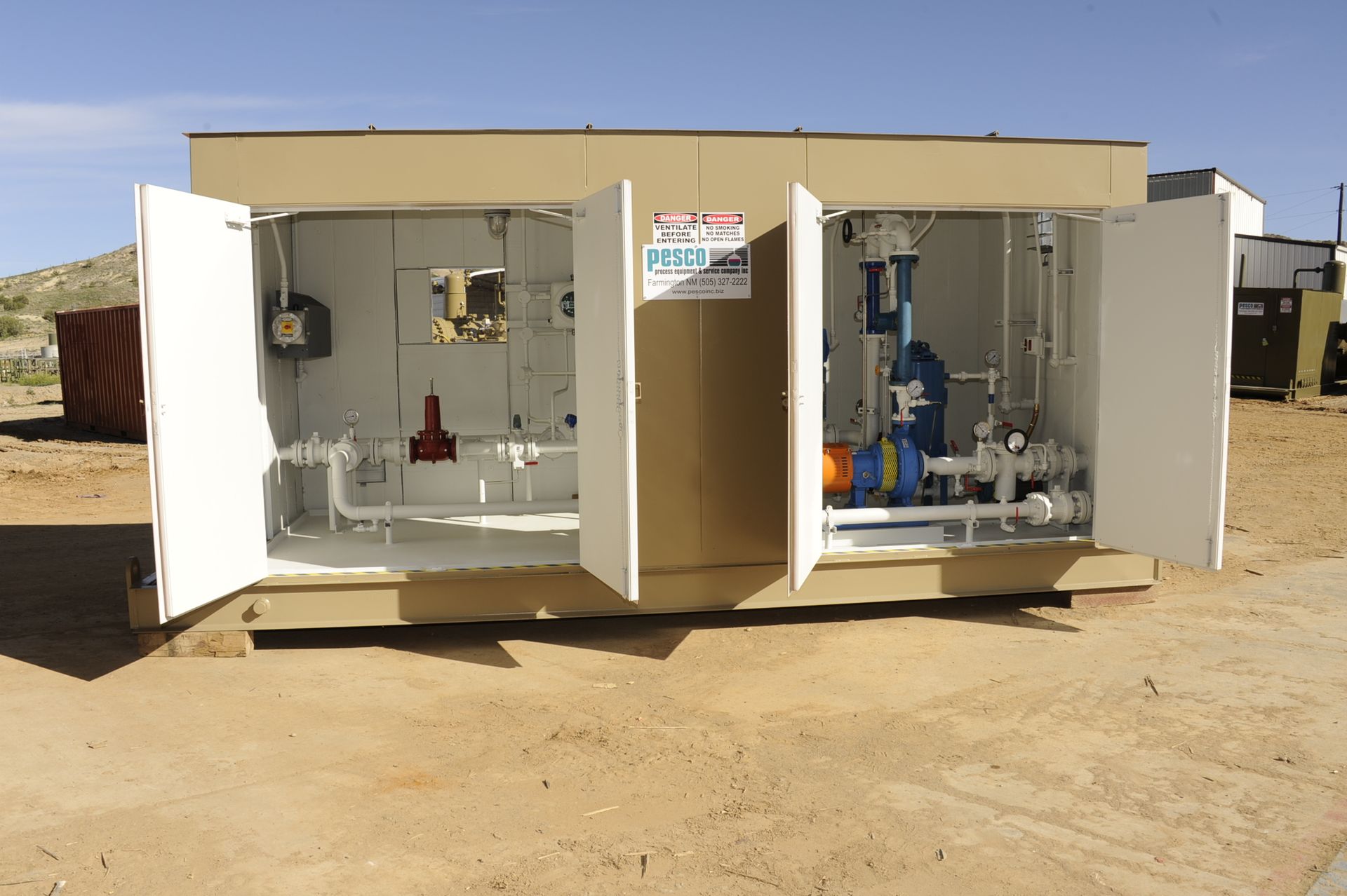 a Lact Unit that is fabricated by PESCO