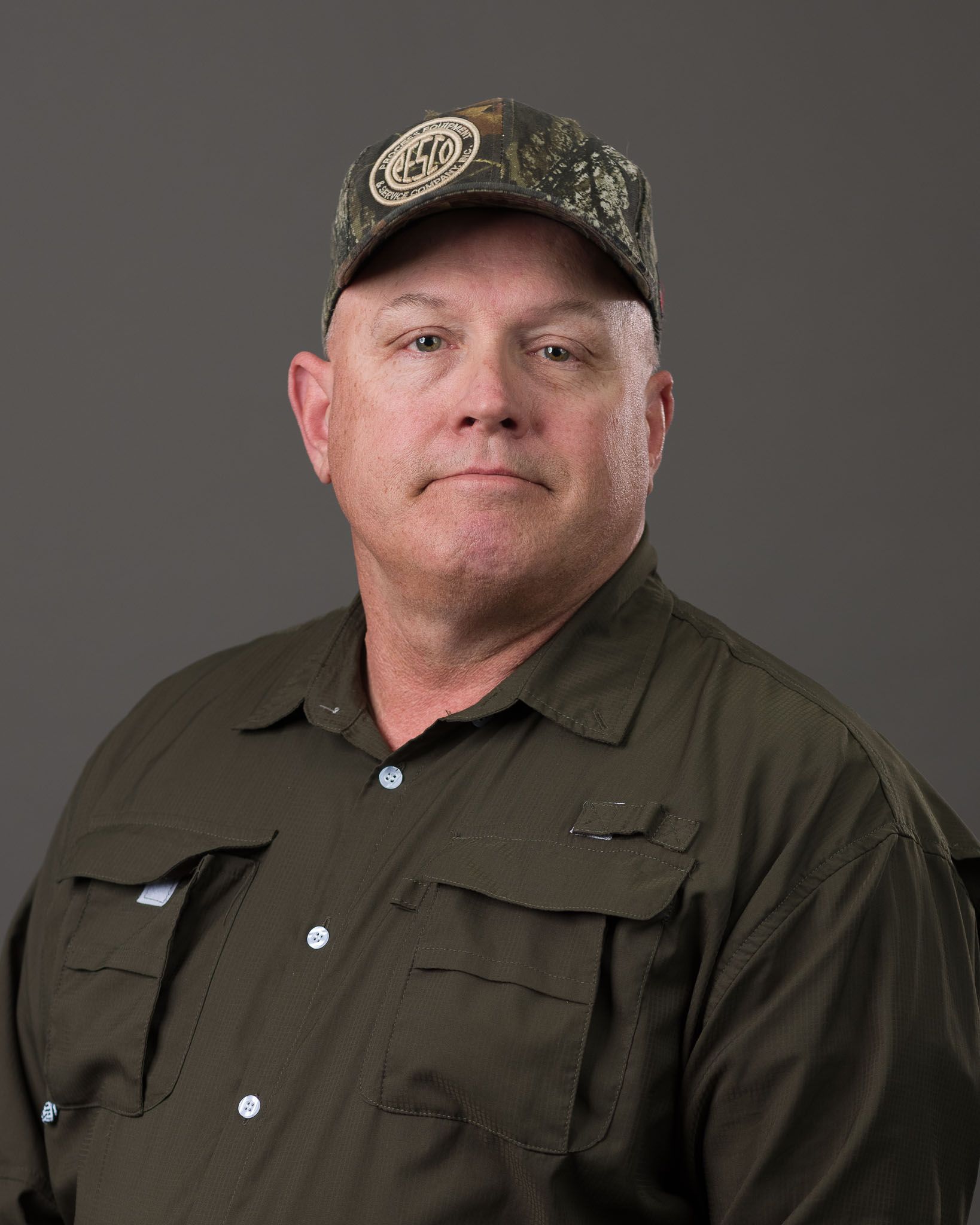 headshot of Larry Baugh, Facilities and Assembly Operations Manager of PESCO