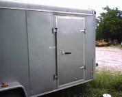 Curbside door finished & remounted