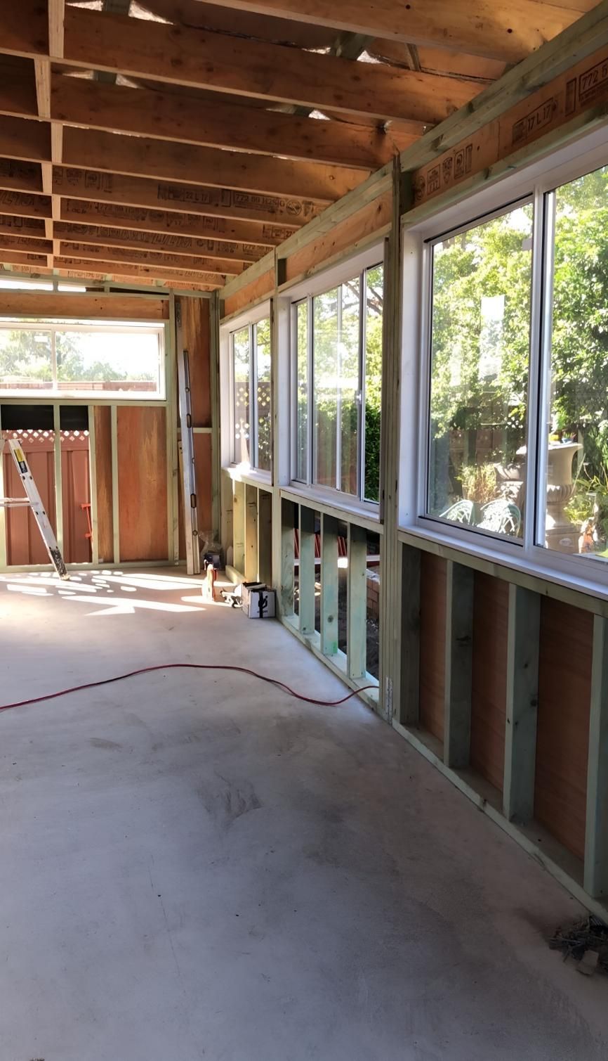 Room With a Lot of Windows — TM Built Construction In Singleton, NSW