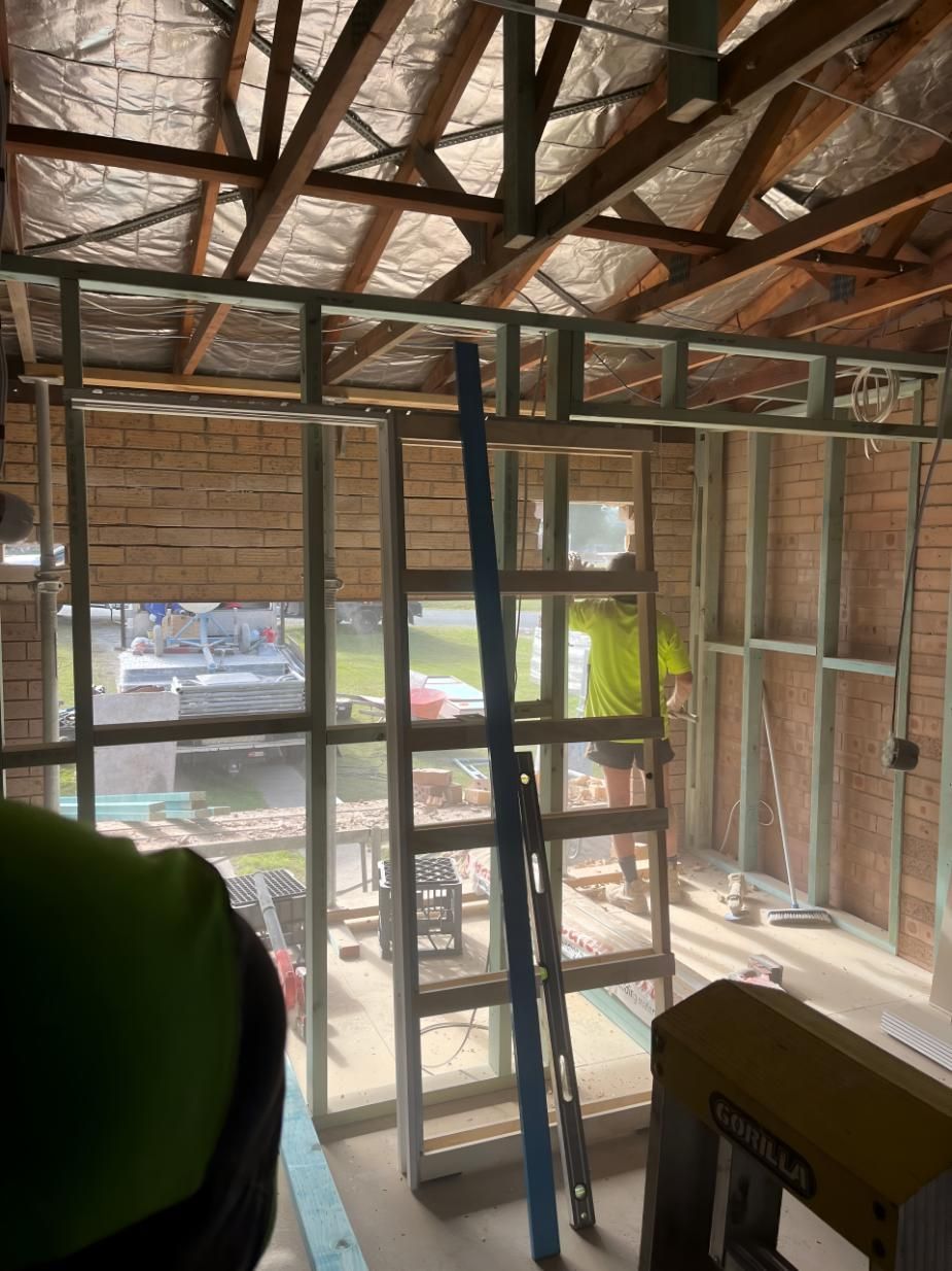 Ladder is Hanging From the Ceiling — TM Built Construction In Singleton, NSW