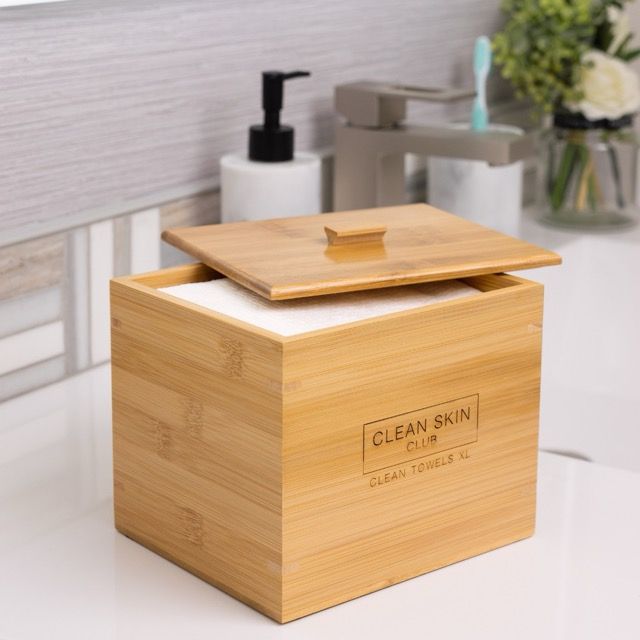 Clean Skin® Clean Towels XL with Bamboo Box