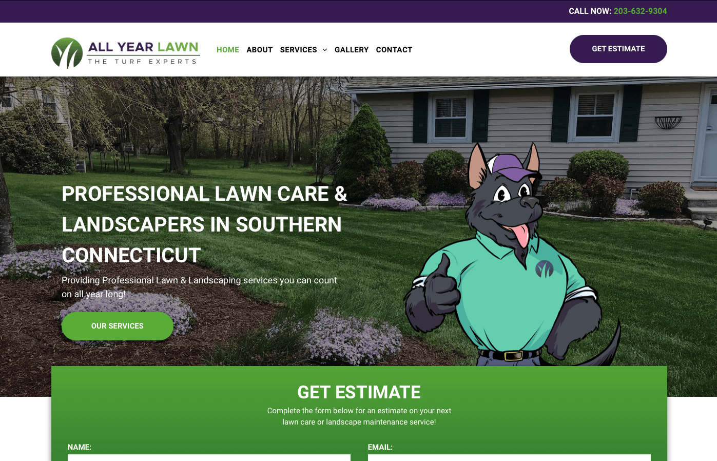 Lawn Care Web Design Sample Websites, Best Landscape Web Design Sites