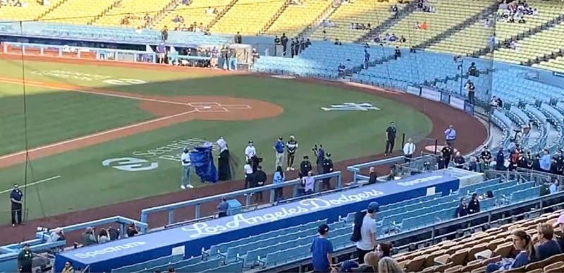 BOOM! The “Sisters of Perpetual Indulgence” are recognized for Pride night to a nearly EMPTY stadium