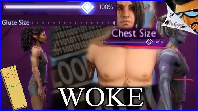 Woke Video Game Includes Avatars with 'Top Surgery' Scars for 'Non-Binaries,' Other Weird Things