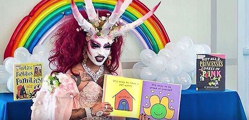Drag queen teaches school children about anal sex and gender identity, forces child to leave class after denying ’73 genders’