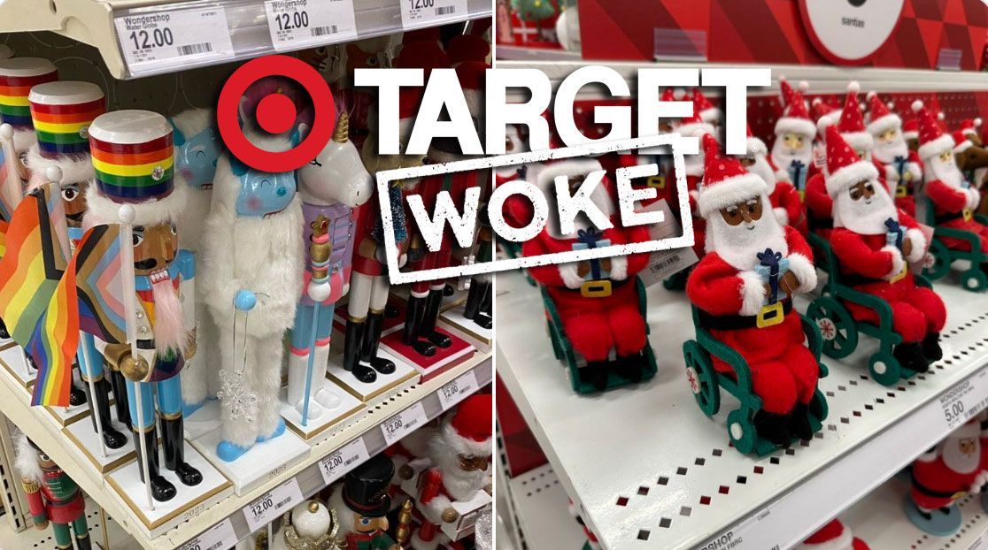 Target Humiliates Itself with Woke Christmas Decorations