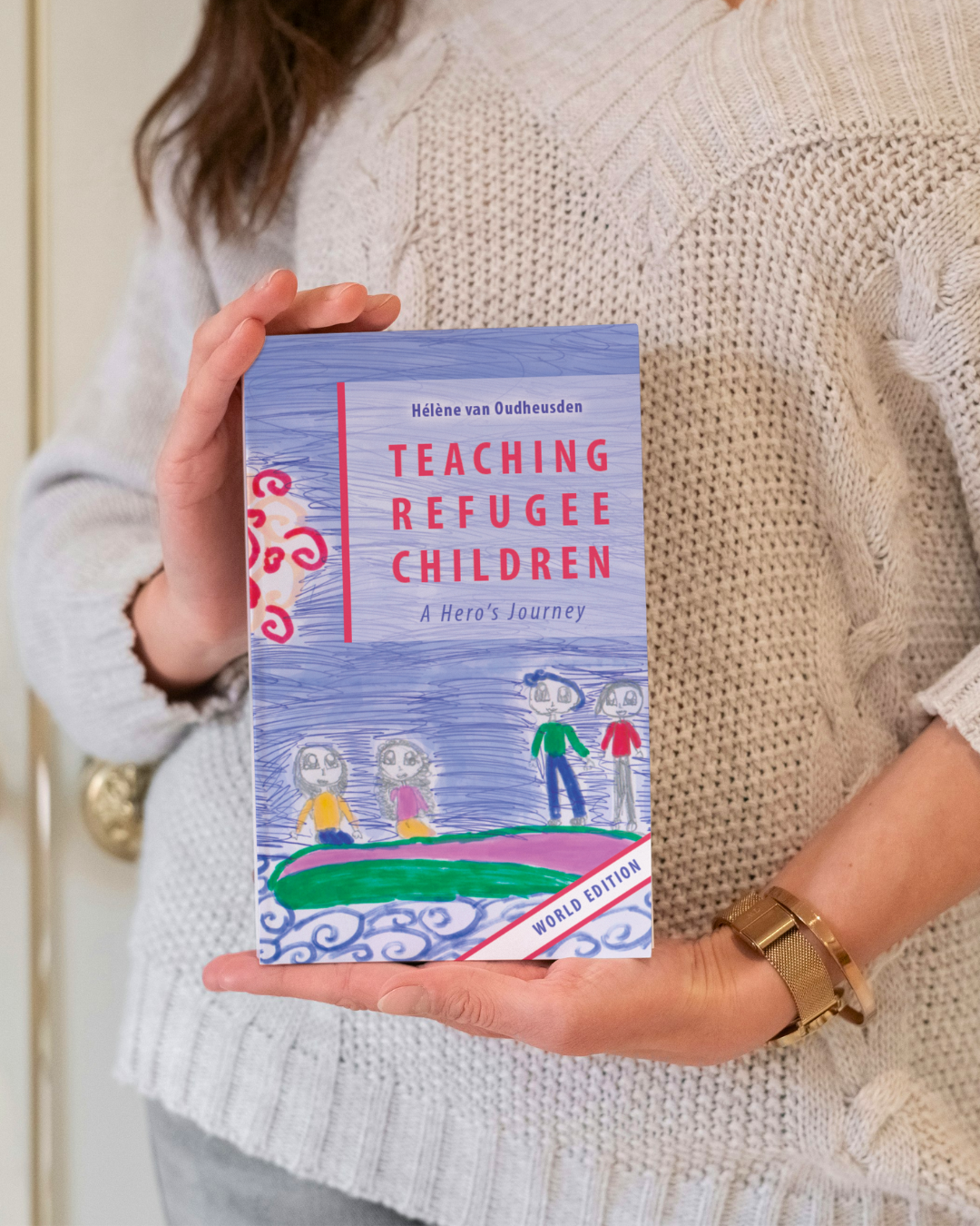 Teaching Refugee Children by Hélène van Oudheusden