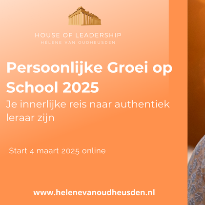 Persoonlijke Groei voor Leraren - Hélène van Oudheusden