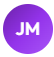 JM initials in white on a purple circle.