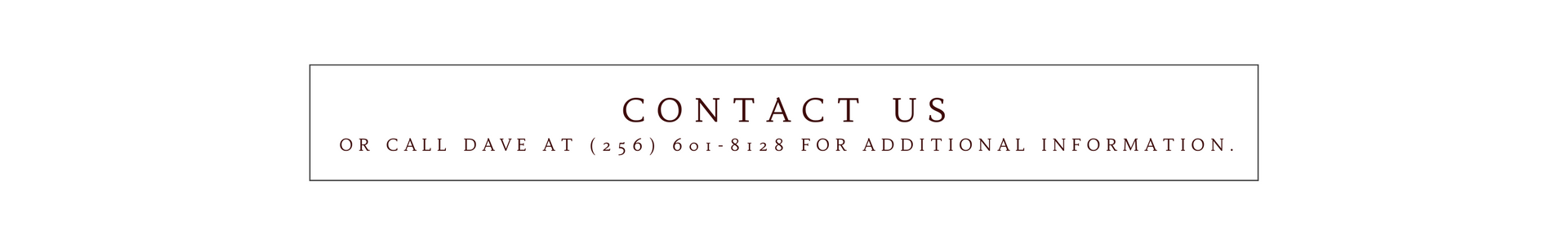 contact us