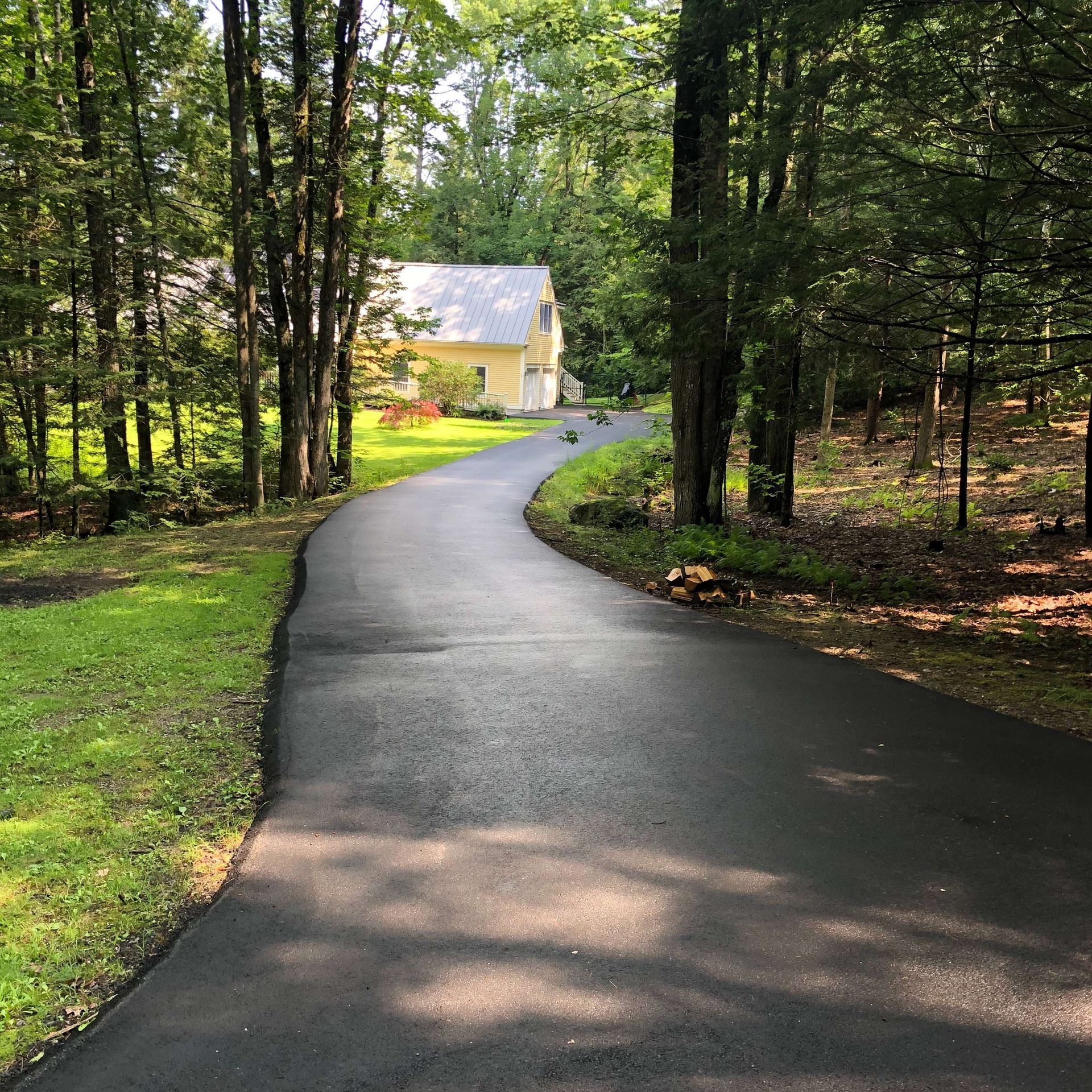 Newly Asphalt Driveway — Freeport, ME — Costello Coatings