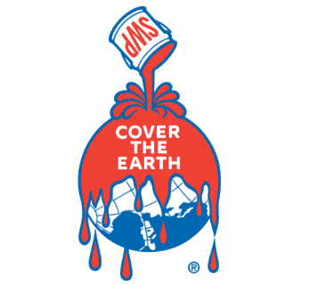 A logo for a company that says cover the earth A logo for a company that says cover the earth