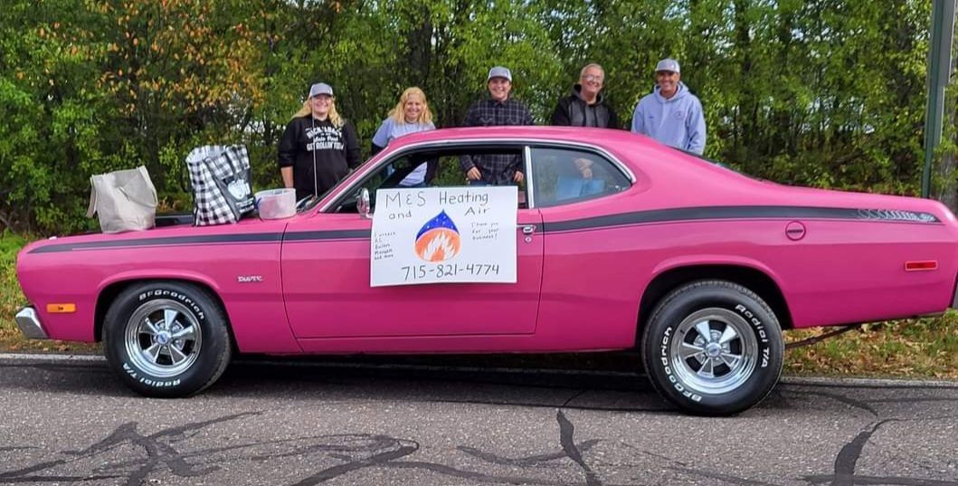 Pink Car-Hayward, WI-M & S Heating and Air LLC