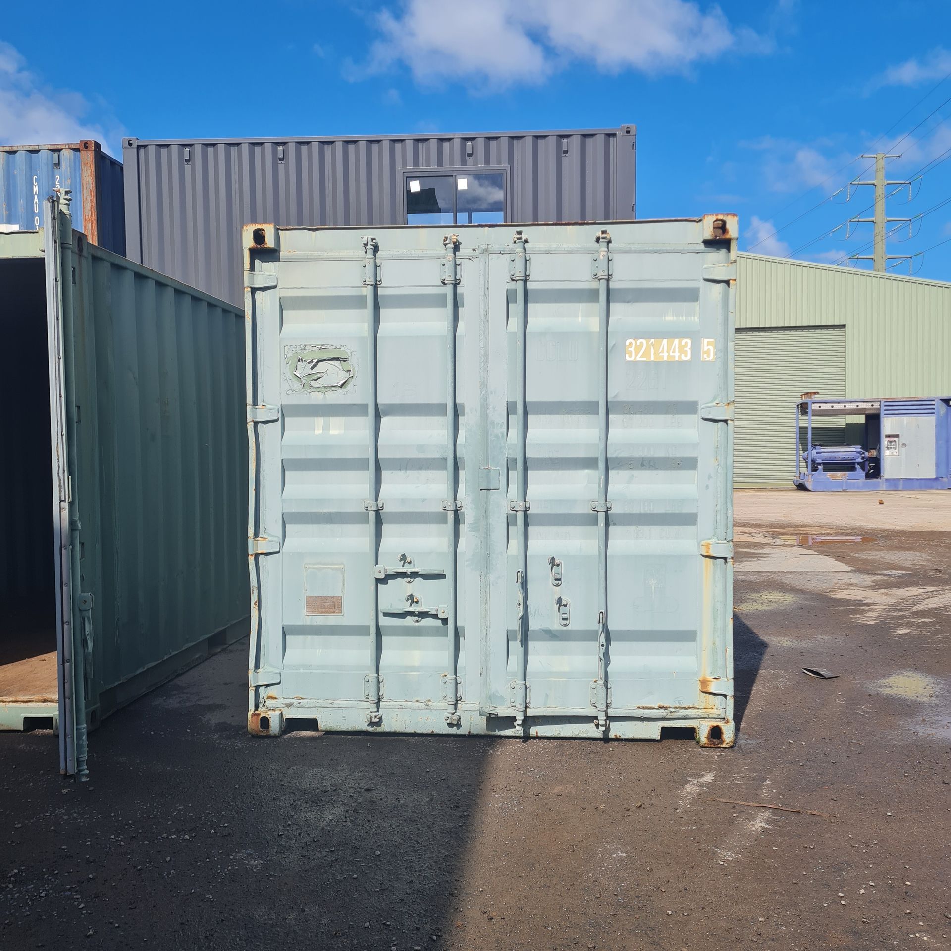 20ft C-Grade Shipping Container #CCLU3214435