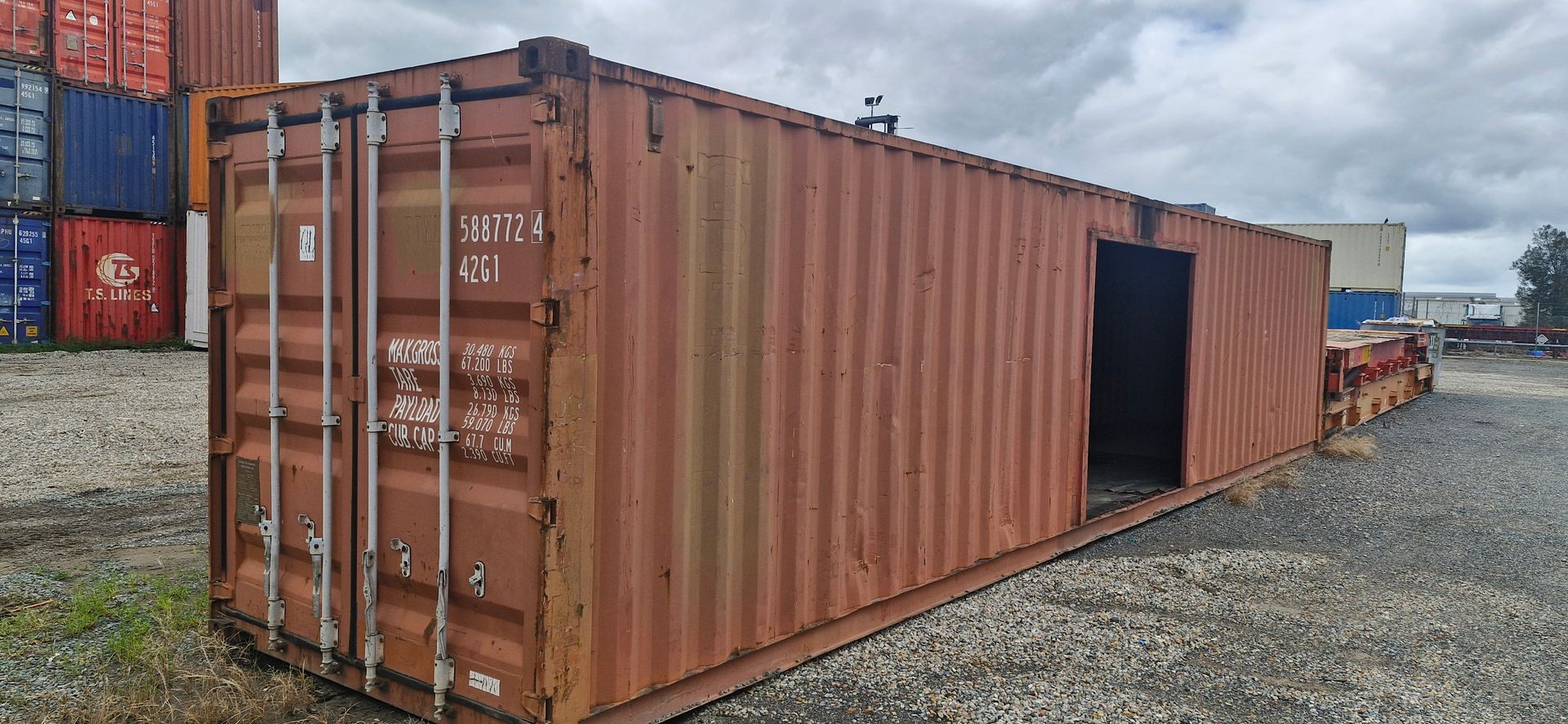 40ft C-Grade Shipping Container - Brisbane