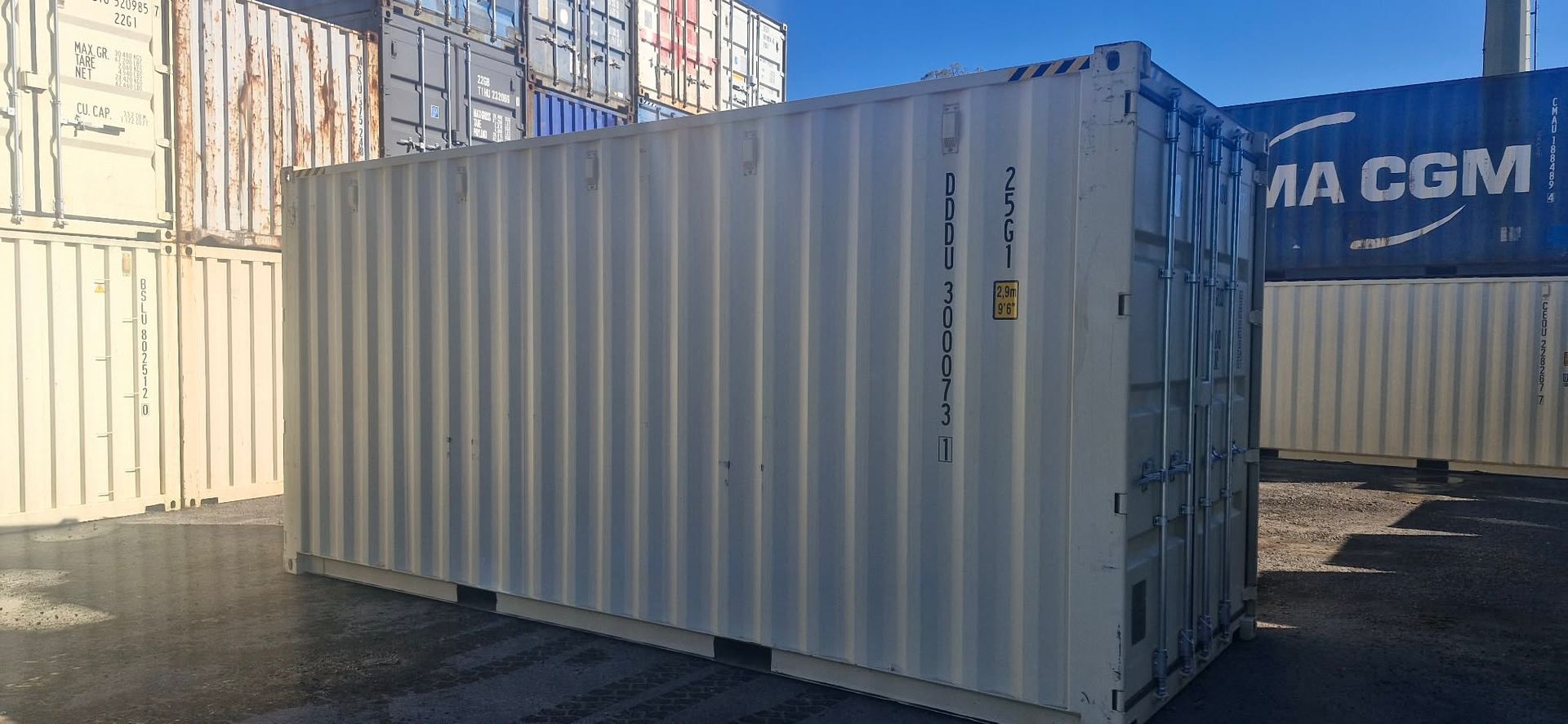 20ft New High-Cube Double-Opening Shipping Container