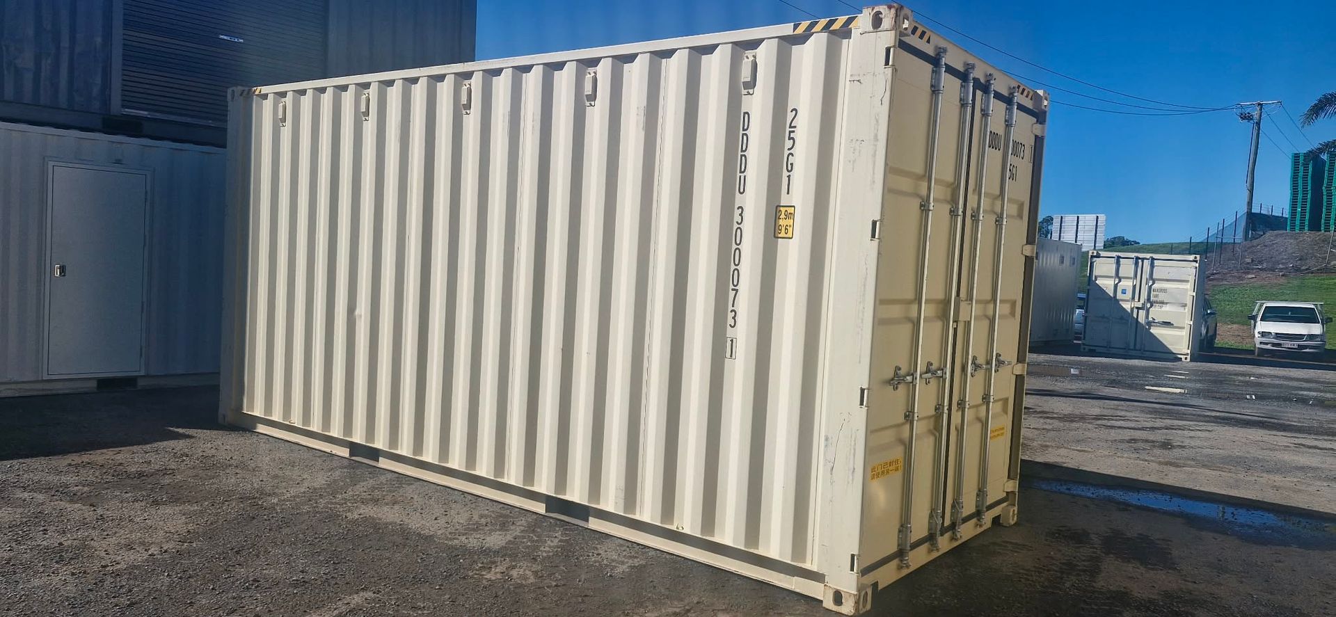 20ft New High-Cube Double-Opening Shipping Container