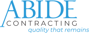 The logo for abide contracting quality that remains.