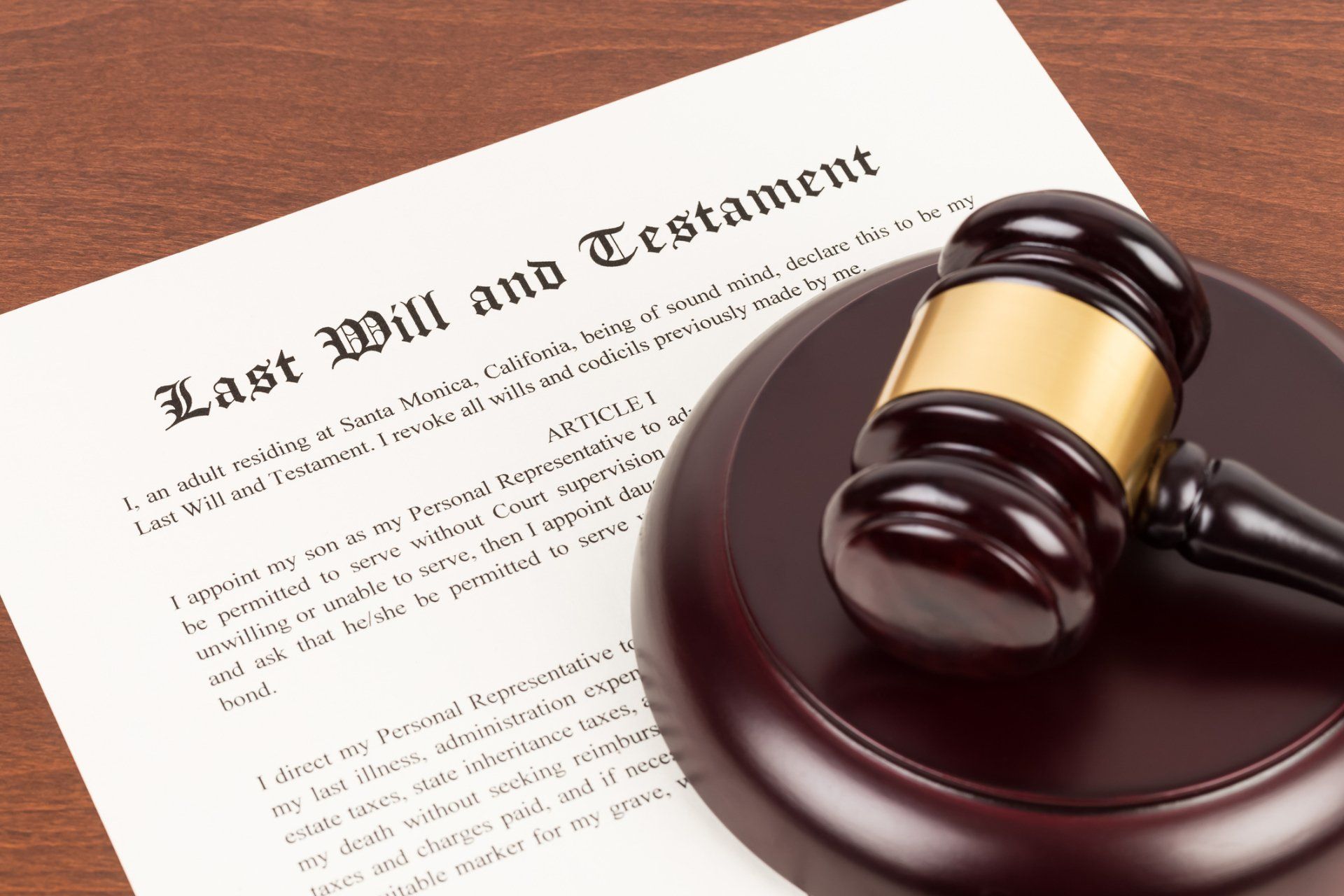 Last Will and Testament – Saint Joseph, MI – Martin O. Kirk Attorney at Law