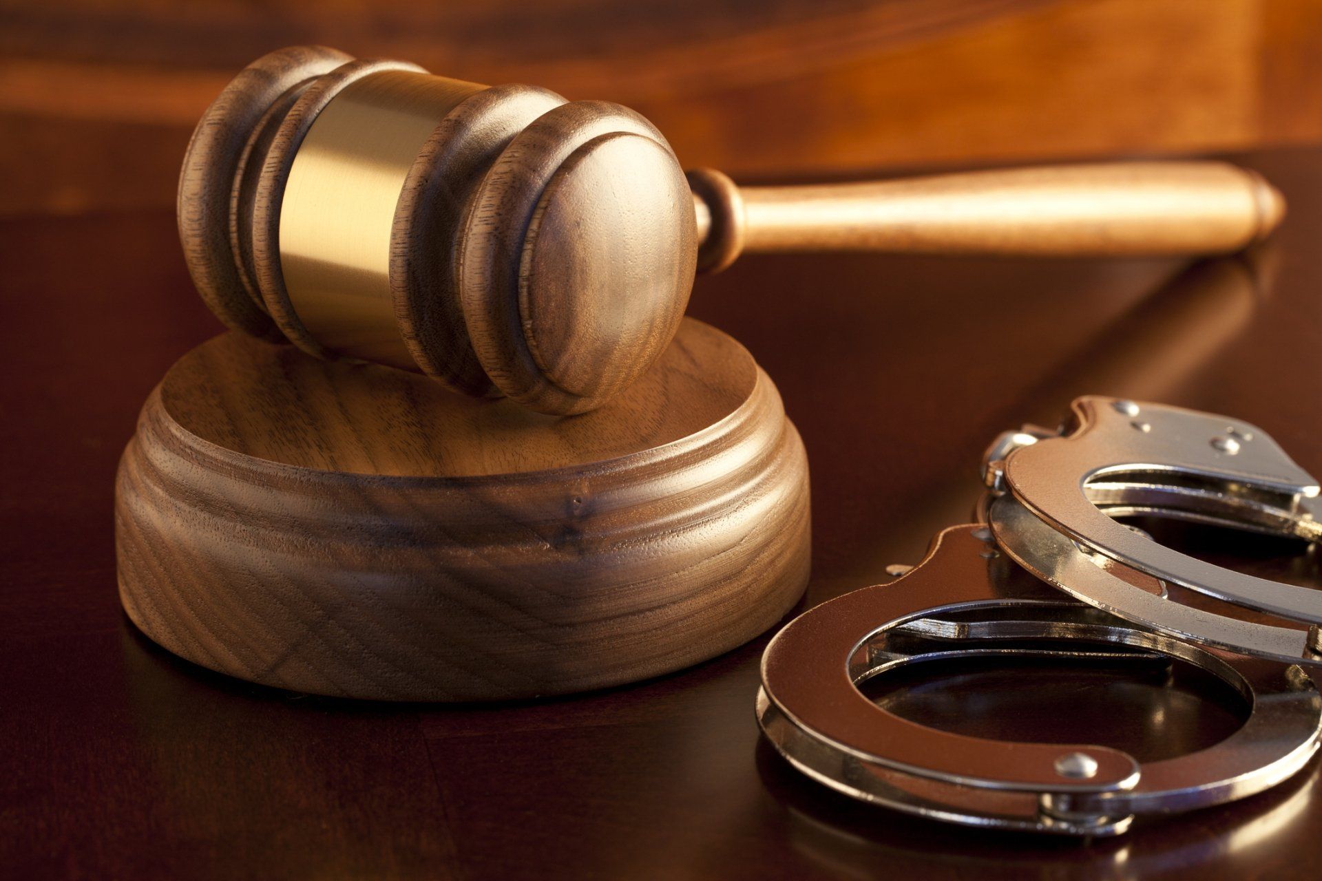 Gavel and Handcuffs – Saint Joseph, MI – Martin O. Kirk Attorney at Law