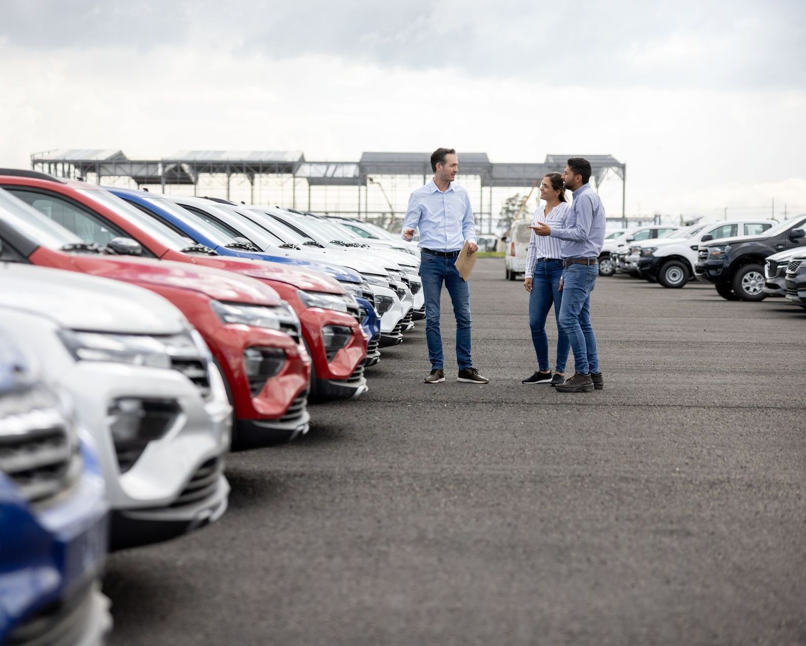 car shoppers photo
