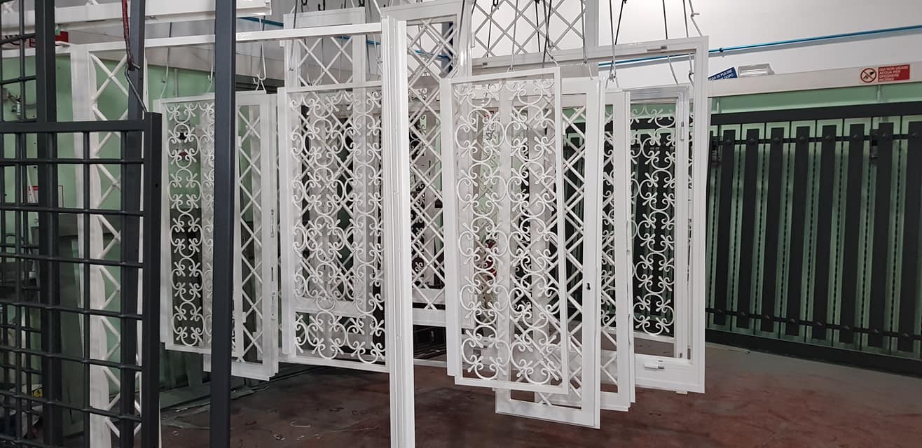 verniciatura a polvere a Roma