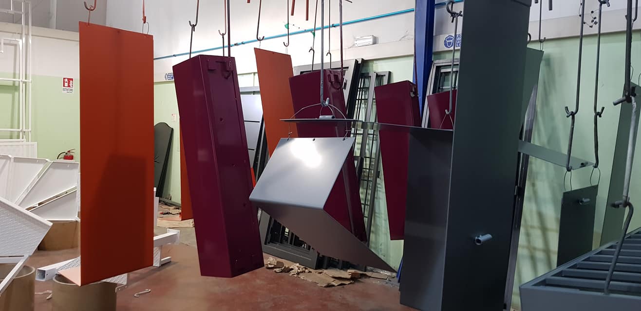 verniciatura a polvere a Roma