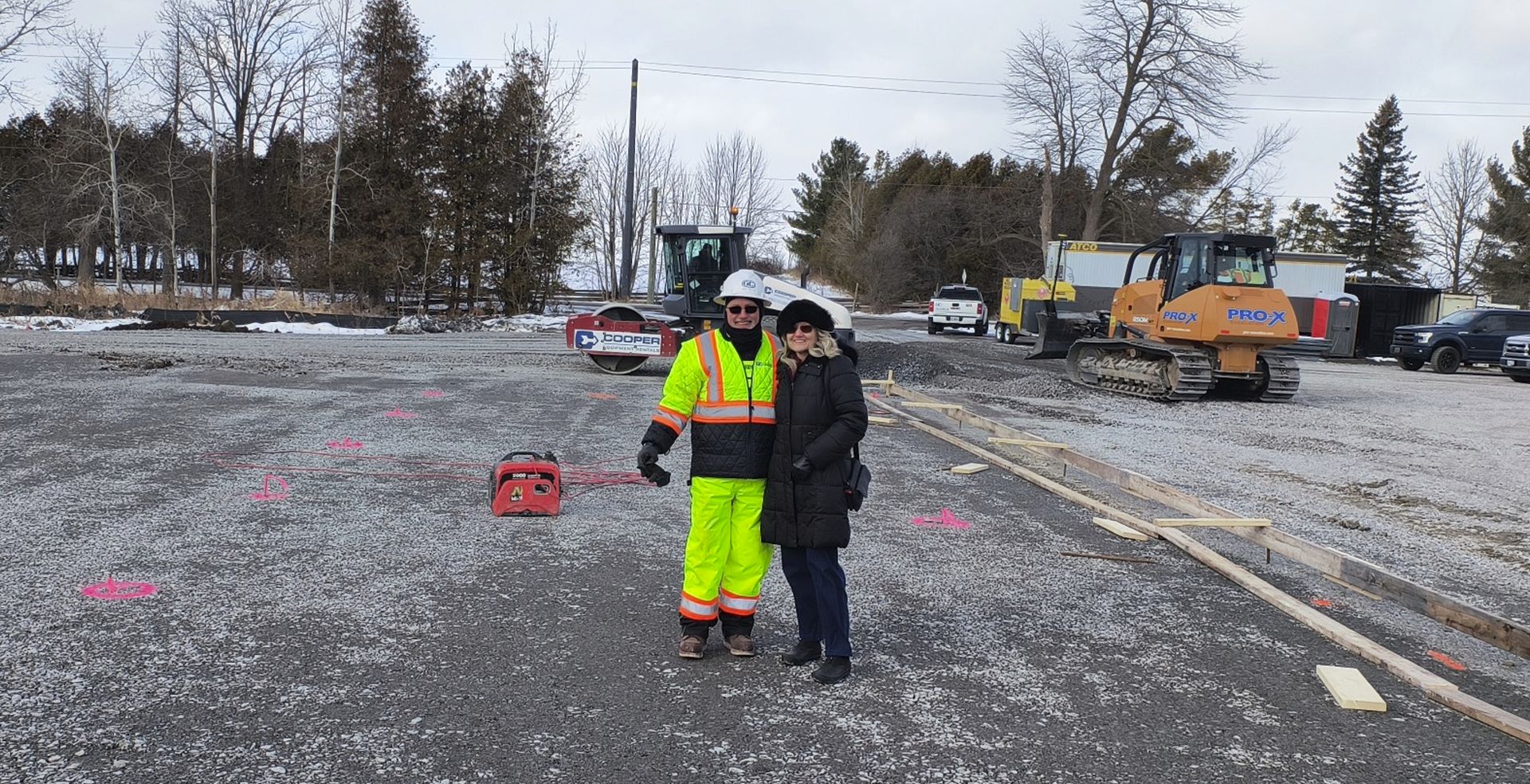 On site